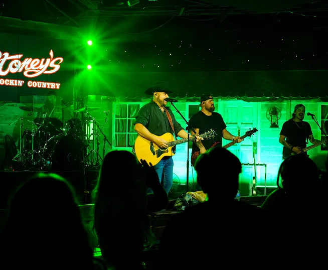 Live band performing at Stoney's Rockin' Country Las Vegas